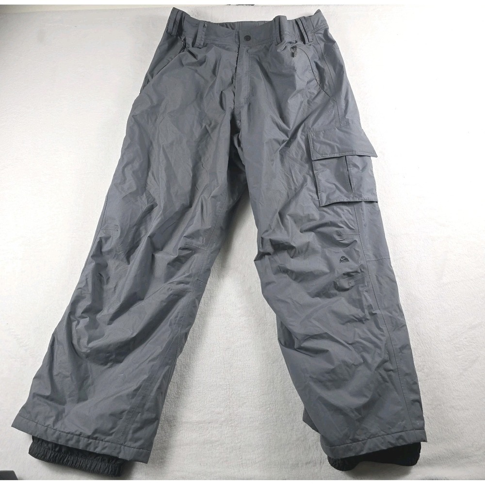 Nike ACG Storm Fit 2 Layer Cargo Pants Mens XL Gray Nylon Snow Vintage Gorpcore